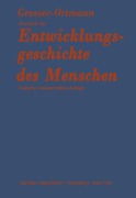 Cover-Bild zum Titel 'Grundriß der Entwicklungsgeschichte des Menschen' von 'Otto Grosser, Rolf Ortmann'