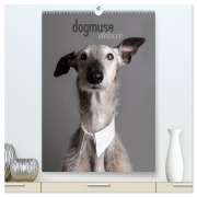 Cover-Bild zum Titel 'dogmuse deluxe (hochwertiger Premium Wandkalender 2026 DIN A2 hoch), Kunstdruck in Hochglanz' von 'Tanja Noel'