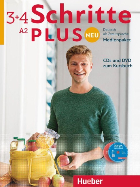 Schritte plus Neu 3+4 A2 Audio-CDs und 1 DVD zum Kursbuch. Medienpaket - Daniela Niebisch, Franz Specht, Angela Pude, Sylvette Penning-Hiemstra