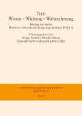 Cover-Bild zum Titel 'Text: Wissen - Wirkung - Wahrnehmung' von ''