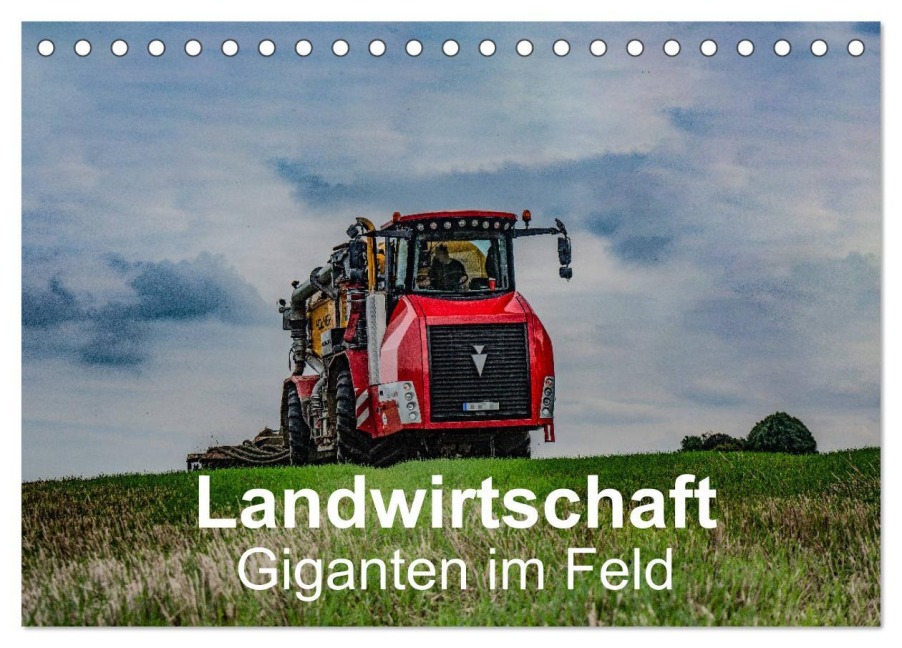 Landwirtschaft - Giganten im Feld (Tischkalender 2026 DIN A5 quer), CALVENDO Monatskalender - Simon Witt