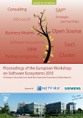 Cover-Bild zum Titel 'Proceedings of the European Workshop on Software Ecosystems 2015' von ''