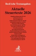 Cover-Bild zum Titel 'Aktuelle Steuertexte 2026' von ''