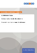 Cover-Bild zum Titel 'Grüne industrielle Revolution' von 'I. Zeilhofer-Ficker'