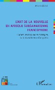 Cover-Bild zum Titel 'L'art de la nouvelle en Afrique subsaharienne francophone' von 'Zigoli'