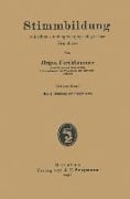 Die Ausbildung der Singstimme - Jörgen Forchhammer