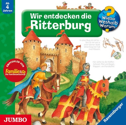 Wieso? Weshalb? Warum? Wir entdecken die Ritterburg. CD - 