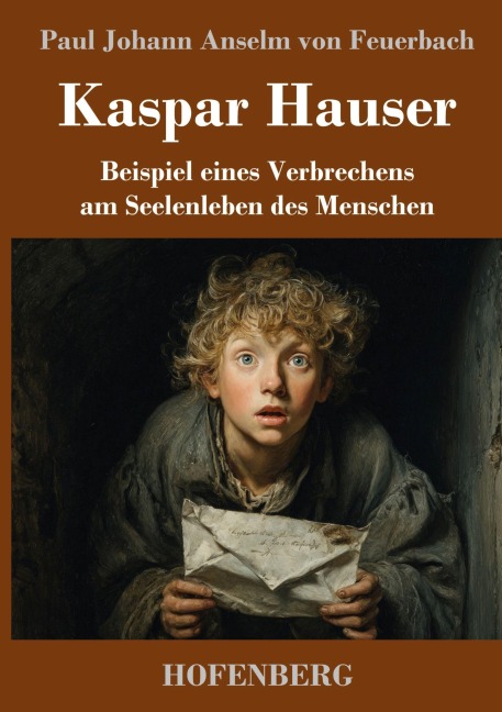 Kaspar Hauser - Paul Johann Anselm Von Feuerbach