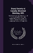 Cover-Bild zum Titel 'Royal Society of Canada, Montreal Meeting, 1891' von ''