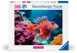 Cover-Bild zum Titel 'Erwachsenenpuzzle "Colorful Animals" 500 Teile - Rotfeuerfisch' von ''