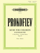 Cover-Bild zum Titel 'Music for Children: 12 easy pieces for Piano (1935) für Klavier solo op. 65 -Kindermusik-' von 'Sergej Prokofjew'