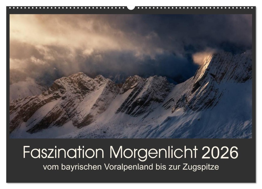 Faszination Morgenlicht (Wandkalender 2026 DIN A2 quer), CALVENDO Monatskalender - Nina Pauli & Tom Meier