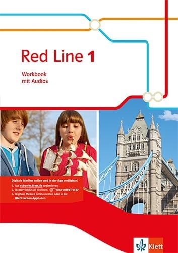 Red Line 1. Workbook mit Klett-Lernen App. Ausgabe 2014 - 