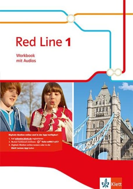 Red Line 1. Workbook  mit Klett-Lernen App. Ausgabe 2014 - 