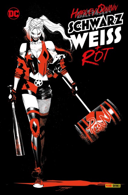 Harley Quinn: Schwarz, Weiß und Rot - Dini Paul