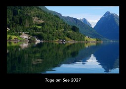 Cover-Bild zum Titel 'Tage am See 2027 Fotokalender DIN A3' von 'Tobias Becker'