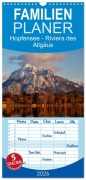 Cover-Bild zum Titel 'Familienplaner 2026 - Hopfensee - Riviera des Allgäus mit 5 Spalten (Wandkalender, 21 x 45 cm) CALVENDO' von 'Hans Pfleger'