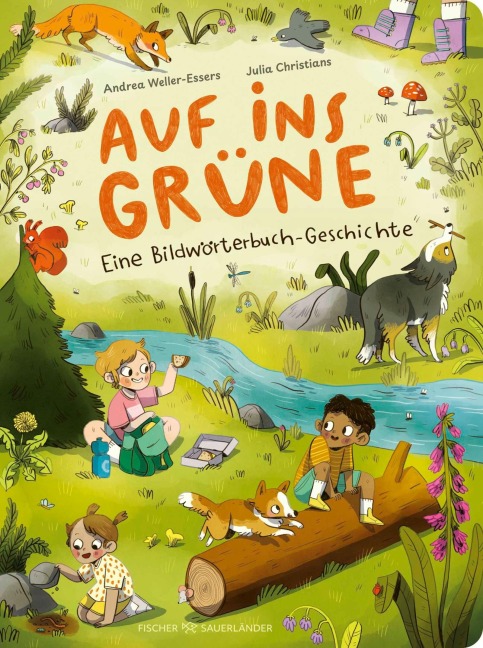Auf ins Grüne! Eine Bildwörterbuch-Geschichte - Andrea Weller-Essers