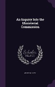 Cover-Bild zum Titel 'An Inquiry Into the Ministerial Commission' von 'Windsor Lloyd'