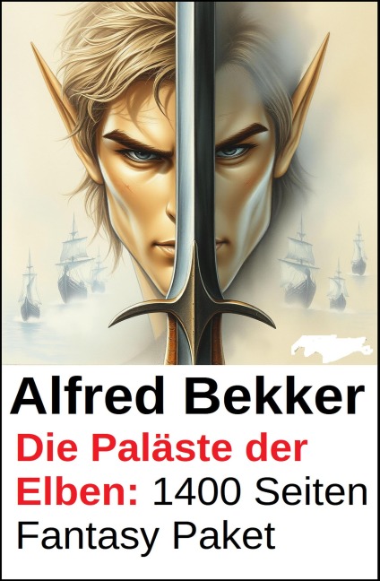 Die Paläste der Elben: 1400 Seiten Fantasy Paket - Alfred Bekker