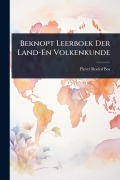 Cover-Bild zum Titel 'Beknopt Leerboek Der Land-En Volkenkunde' von 'Pieter Roelof Bos'