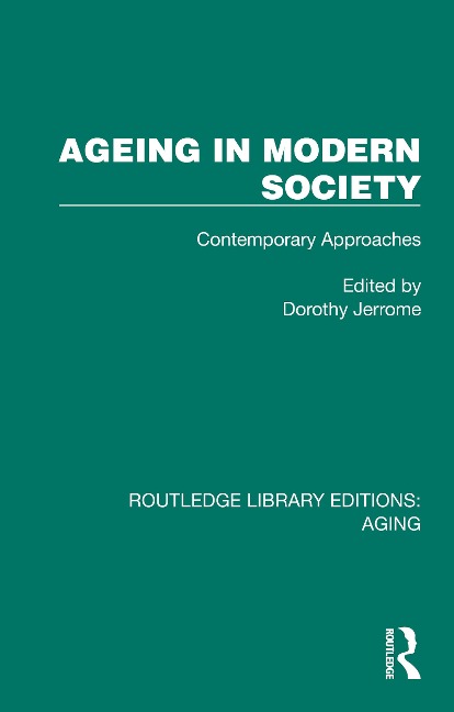 Ageing in Modern Society - 