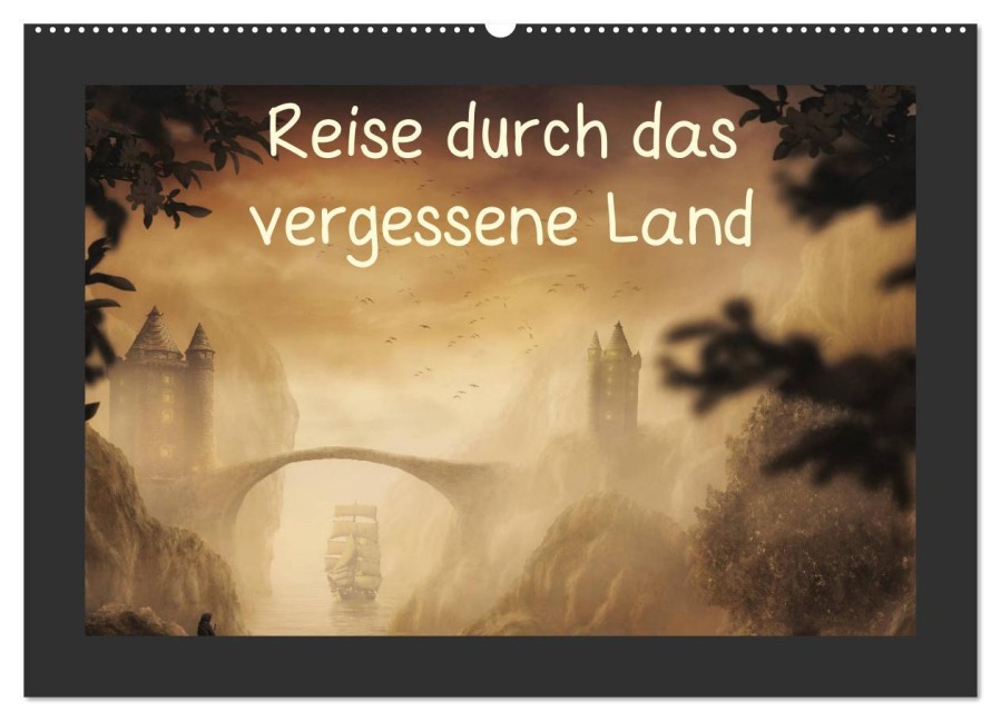 Reise durch das vergessene Land (Wandkalender 2025 DIN A2 quer), CALVENDO Monatskalender - Simone Wunderlich