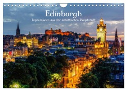 Cover-Bild zum Titel 'Edinburgh - Impressionen aus der schottischen Hauptstadt (Wandkalender 2026 DIN A4 quer), CALVENDO Monatskalender' von 'Christian Müller'