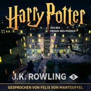 Cover-Bild zum Titel 'Harry Potter und der Orden des Phönix' von 'J. K. Rowling'