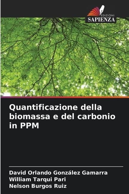 Quantificazione della biomassa e del carbonio in PPM - David Orlando González Gamarra, William Tarqui Pari, Nelson Burgos Ruiz