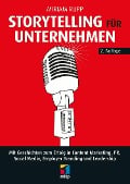 Cover-Bild zum Titel 'Storytelling für Unternehmen' von 'Miriam Rupp'