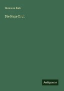 Cover-Bild zum Titel 'Die Hexe Drut' von 'Hermann Bahr'