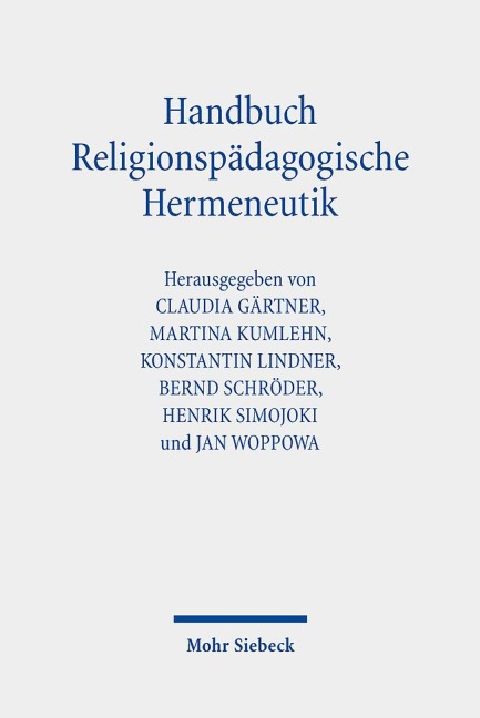 Handbuch Religionspädagogische Hermeneutik - 