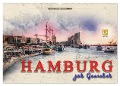 Hamburg für Genießer (Wandkalender 2024 DIN A2 quer), CALVENDO Monatskalender - Peter Roder