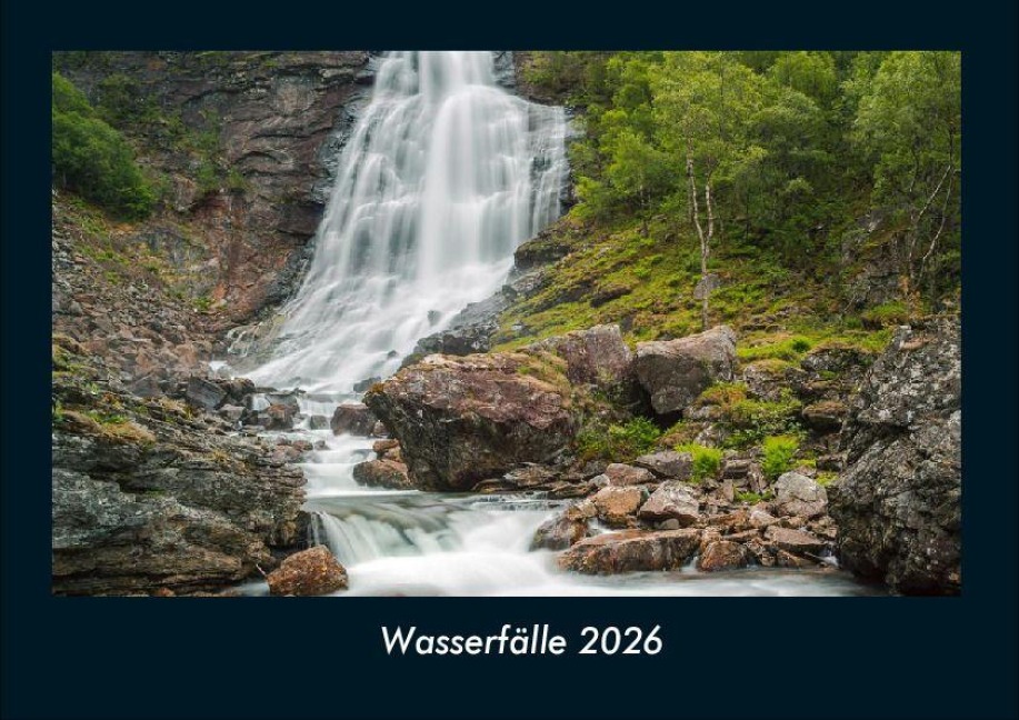Wasserfälle 2026 Fotokalender DIN A4 - Tobias Becker