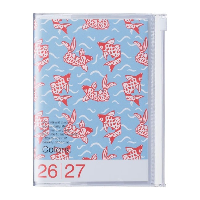 MARK'S 2026/27 Diary A6 Pattern // Fish - 