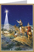 Postkarten-Adventskalender "Drei Könige" - D. Lazaro