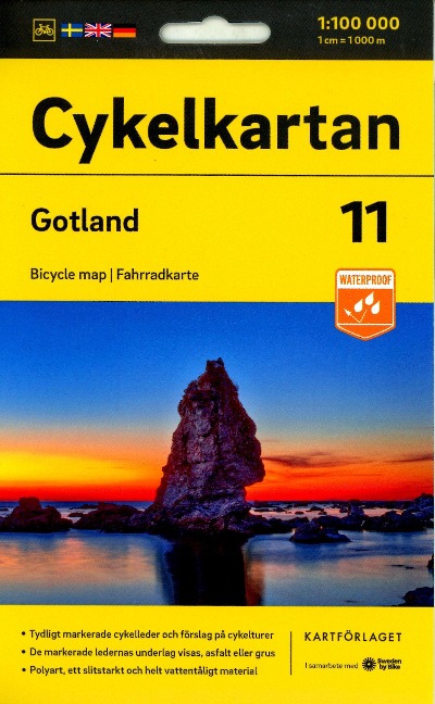 Cykelkartan Blad 11 Gotland 1:100000 - 