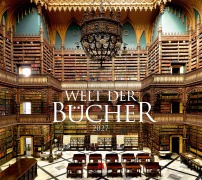 Cover-Bild zum Titel 'Welt der Bücher Kalender 2027' von 'Ackermann Kunstverlag GmbH'