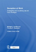 Cover-Bild zum Titel 'Deception at Work' von 'Michael J. Comer, Timothy E. Stephens'