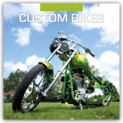 Cover-Bild zum Titel 'Custom Bikes - Umgebaute Motorräder 2026 - 16-Monatskalender' von 'Robin Red'