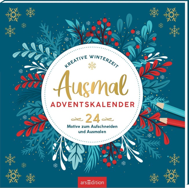 Ausmal-Adventskalender - Kreative Winterzeit - 