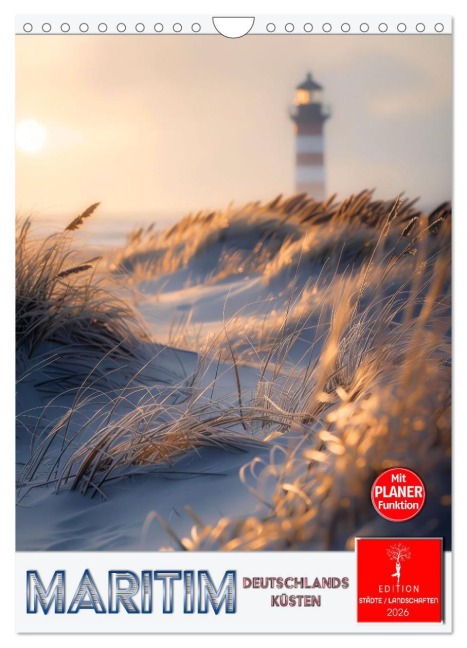 Maritim, Deutschlands Küsten (Wandkalender 2026 DIN A4 hoch), CALVENDO Monatskalender - Peter Roder