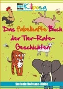 Cover-Bild zum Titel 'Das fabelhafte Buch der Tier-Rate-Geschichten' von 'Stefanie Hofmann-Hidde'
