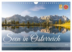 Cover-Bild zum Titel 'Seen in Österreich (Wandkalender 2026 DIN A4 quer), CALVENDO Monatskalender' von 'Katrin Streiparth'