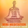 Cover-Bild zum Titel 'Voller Energie sein mit Mini Meditation' von 'Katja Schütz'