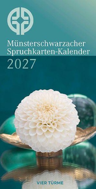 Münsterschwarzacher Spruchkarten-Kalender 2027 - 