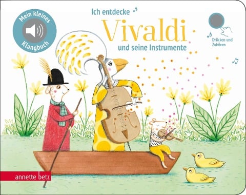 Ich entdecke Vivaldi - Pappbilderbuch mit Sound (Mein kleines Klangbuch) - 