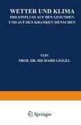 Cover-Bild zum Titel 'Wetter und Klima' von 'Richard Geigel'