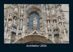 Cover-Bild zum Titel 'Architektur 2026 Fotokalender DIN A5' von 'Tobias Becker'